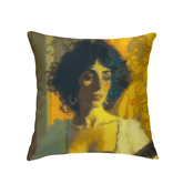 SurArt 83 Indoor Pillow on a cozy sofa, infusing the space with its artistic pattern and enhancing home comfort.